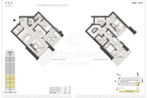 Apartment de 2 dormitorios en Business Bay, UAE No. 102449 24