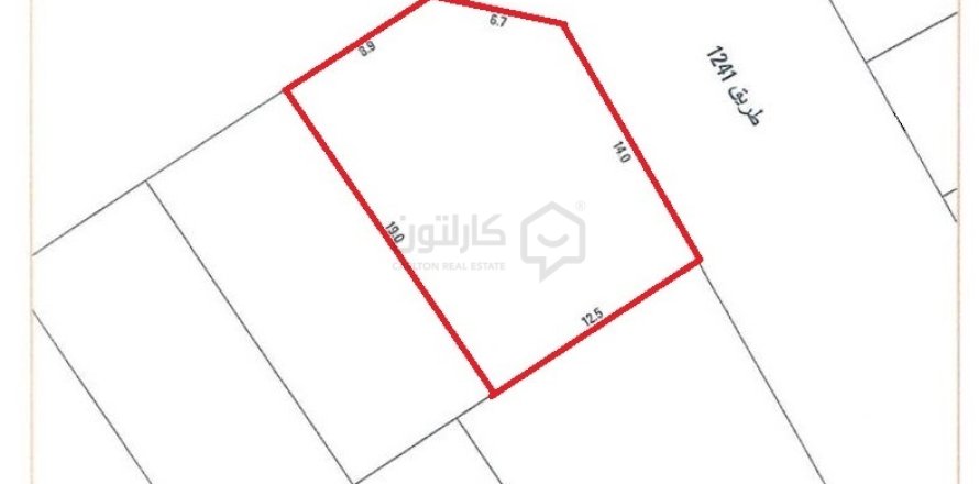 Land de 239m² en Hamala, Bahrain No. 105468