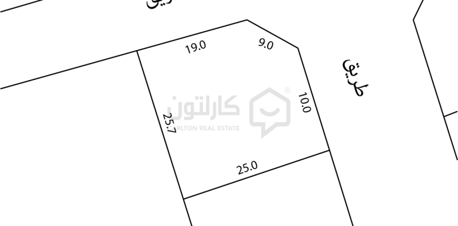 Land de 635m² en Bani Jamra, Bahrain No. 105472