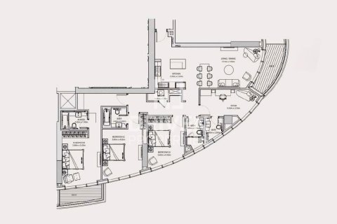 Appartement de 3 chambres à Downtown Dubai (Downtown Burj Dubai), UAE No. 138276 3