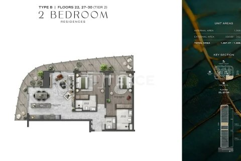 Appartement de 3 chambres à Dubai, UAE No. 136232 29