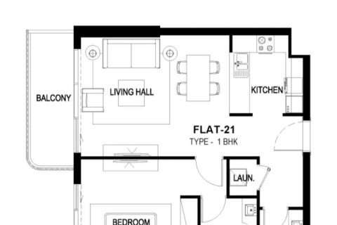 Apartment de 1 dormitorio  No. 125196 12