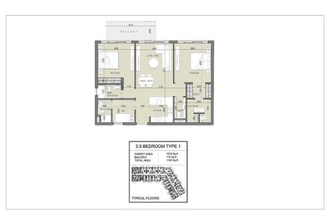 2 غرف نوم شقة  رقم 108806 6