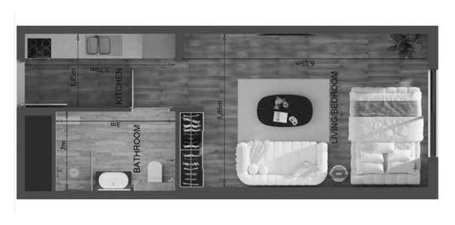 استوديو شقة في Mayfair Residence  رقم 124748