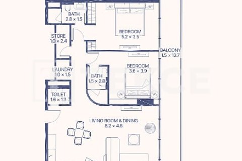 Apartment de 3 dormitorios en Al Marjan Island, UAE No. 105073 11