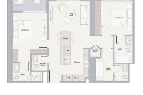 Apartment de 2 dormitorios  No. 109000 4