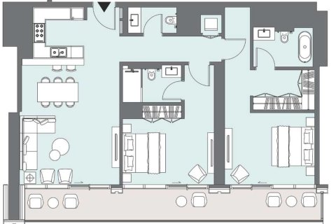 Apartment de 2 dormitorios  No. 109203 9