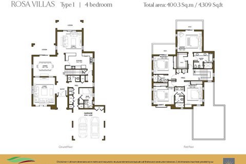 Villa de 4 chambres à Rosa, UAE No. 173481 22