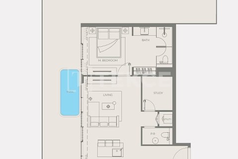 Apartment de 2 dormitorios en Arjan, UAE No. 210786 26