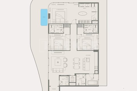 Apartment de 2 dormitorios en Arjan, UAE No. 210786 29