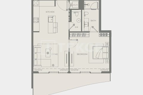 Apartment de 1 dormitorio en Arjan, UAE No. 210785 25