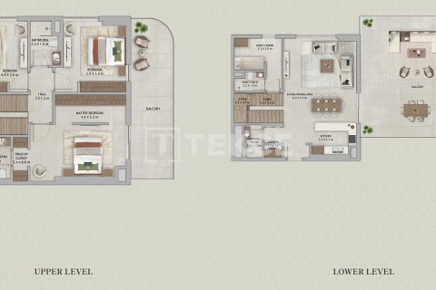 Duplex de 2 chambres à Dubai, UAE No. 164386 22