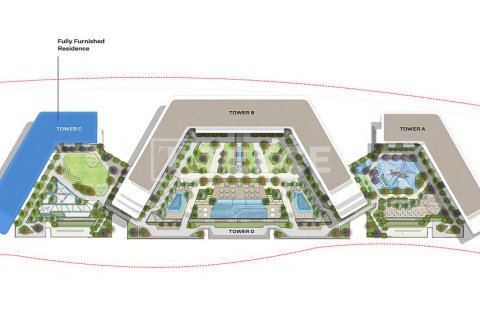 Apartment de 1 dormitorio en Umm Al Quwain, UAE No. 135331 13