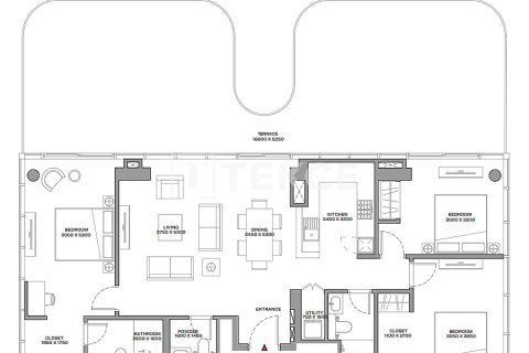 3 غرف نوم شقة  رقم 135333 14