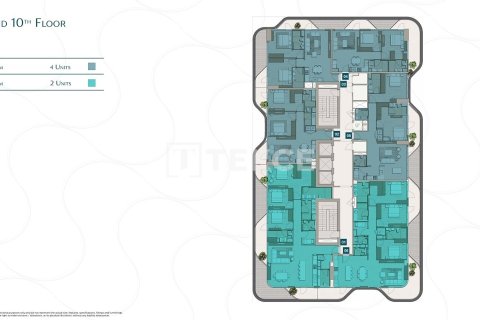 Appartement de 2 chambres  No. 124821 28