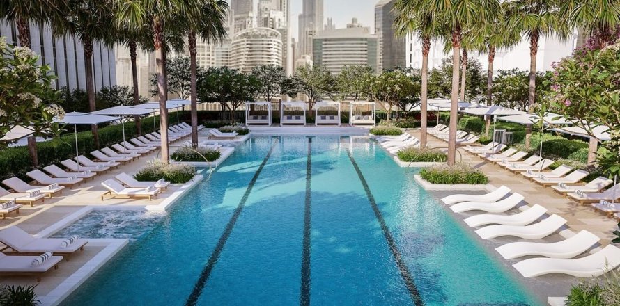 Квартира с 2 спальнями в Бизнес-Бэй, ОАЭ №142481