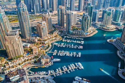 Квартира с 1 спальней в Дубай Марина, ОАЭ №141470 9