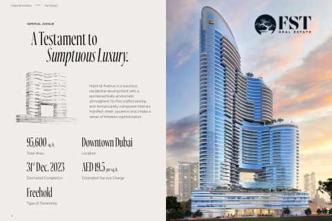 Квартира с 2 спальнями в Imperial Avenue, ОАЭ №9318 9