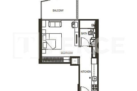 Apartamento tipo estudio Estudio  No. 92236 6