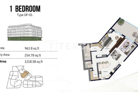 2 غرف نوم شقة في دائرة قرية جميرا, الإمارات العربية المتحدة رقم 144112 21