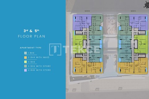 Appartement de 4 chambres à Dubai, UAE No. 133937 31