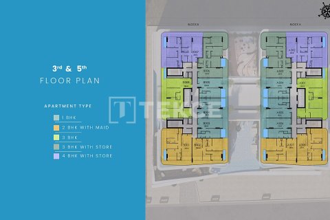 Квартира с 3 спальнями  №133936 31