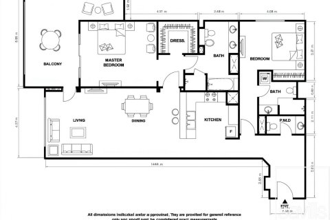 2 bedrooms Apartment in Marina Residences, UAE No. 194118 11