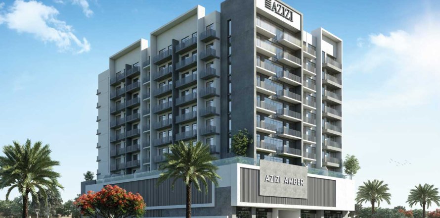 Apartment de 1 dormitorio en AZIZI AMBER Al Furjan, UAE No. 97124