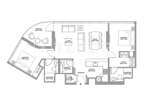 Appartement de 2 chambres  No. 127022 21