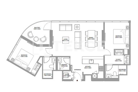 Appartement de 1 chambre  No. 127021 21