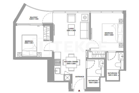 Appartement de 1 chambre  No. 127021 18