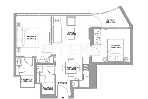 Appartement de 1 chambre  No. 127021 17