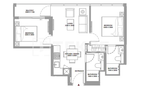 Appartement de 1 chambre  No. 127021 16