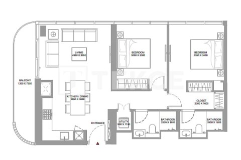 Appartement de 3 chambres  No. 127023 20