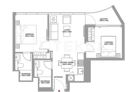 Appartement de 3 chambres  No. 127023 17