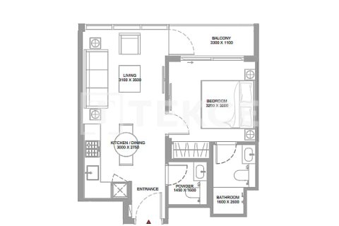 Appartement de 3 chambres  No. 127023 10