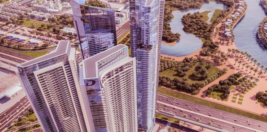 1 غرف نوم شقة في الخليج التجاري, الإمارات العربية المتحدة رقم 2381