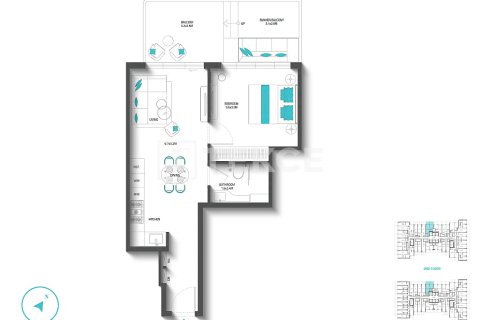 Apartamento tipo estudio Estudio en Dubai Land, UAE No. 172249 31