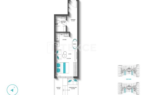 Apartamento tipo estudio Estudio en Dubai Land, UAE No. 172249 28