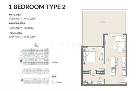 Apartamento tipo estudio Estudio en Dubai Studio City, UAE No. 172247 17