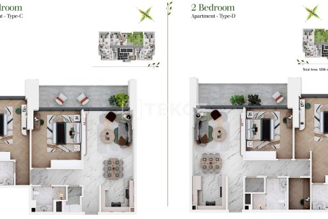 Apartment de 1 dormitorio  No. 116366 23