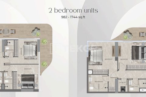 2 bedrooms Apartment in Dubai, UAE No. 143223 29