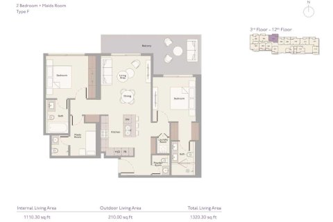 2 bedrooms Apartment  No. 109155 4