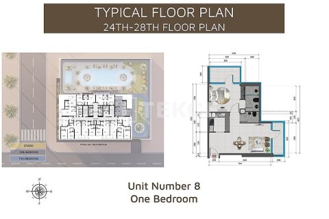 Appartement de 1 chambre à Jumeirah Village Triangle, UAE No. 135487 15