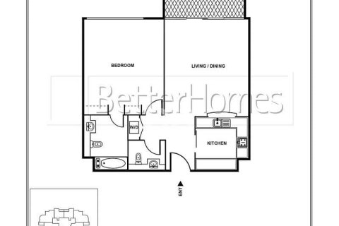 Apartment de 1 dormitorio  No. 115661 12