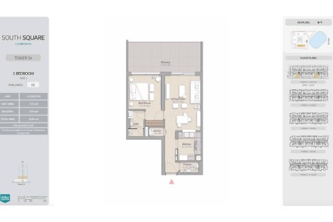1 bedroom Apartment in Dubai South (Dubai World Central), UAE No. 170338 17