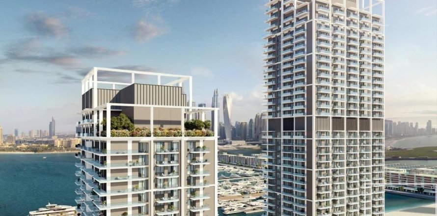 Квартира с 3 спальнями в EMAAR Beachfront, ОАЭ №136634