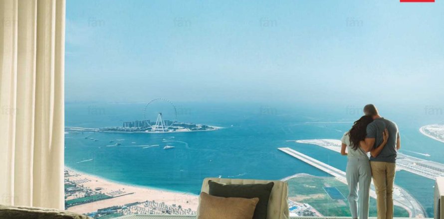 Appartement de 2 chambres à Dubai Harbour, UAE No. 80263