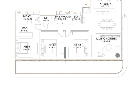 Appartement de 3 chambres à SERENIA LIVING  No. 108933 5