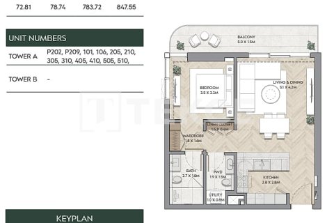 Appartement de 3 chambres à Ras Al Khaimah, UAE No. 168388 21